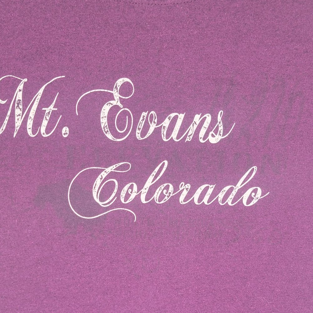 Mt. Evans Colorado Womens Shirt- Large - Picture 2 of 2